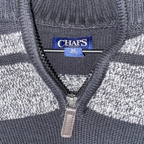 Chaps Sweater boys size M(10/12) - Picture 3 of 5